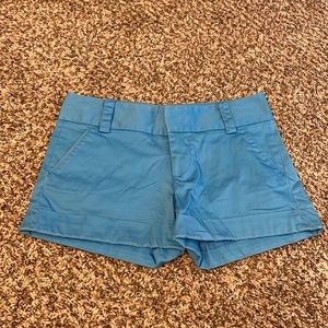 Alice + Olivia light blue shorts. Size 4. EUC